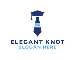 Business Tie Graduate  logo design