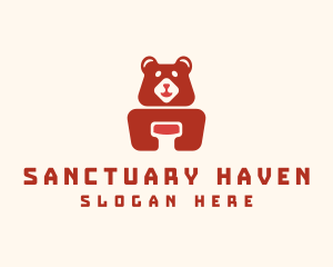 Zoo Bear Sanctuary logo design