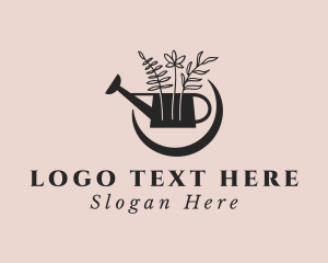 Gardener - Leaves Gardening Plant logo design