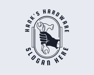 Hardware Hand Tools logo design