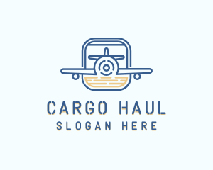 Logistics Airplane Travel logo design