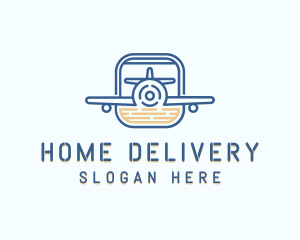 Logistics Airplane Travel logo design