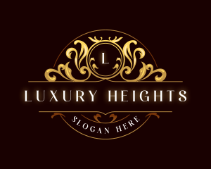 Luxury Royal Hotel logo design