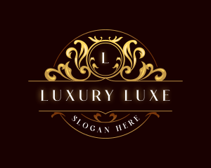 Luxury Royal Hotel logo design