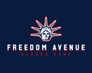 Liberty - American Statue of Liberty logo design