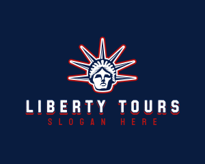 Statue Of Liberty - American Statue of Liberty logo design