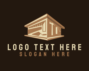 Tool - Carpentry Tool House logo design