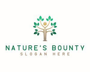 Nature Human Tree  logo design