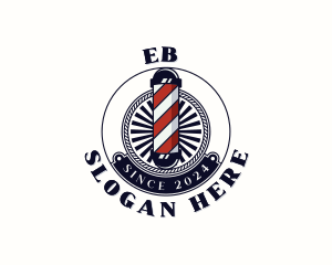 Barber Haircut Barbershop Logo