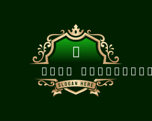 Royal - Elegant Shield Crown logo design
