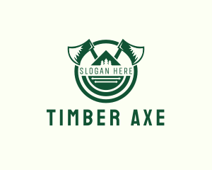 Axe Outdoor Mountaineer  logo design