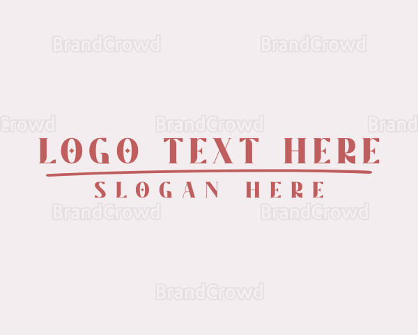 Elegant Feminine Business Logo