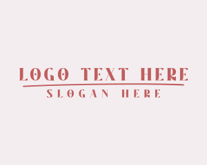 Souvenir Store - Elegant Feminine Business logo design