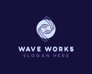 Wave Advertising Firm logo design