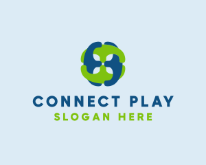 Tech Chain Connection logo design