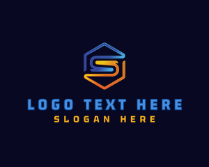 Enterprise - Industrial Fabrication Letter S logo design