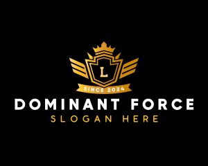 Shield Crest Insignia logo design