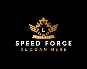 Shield Crest Insignia logo design