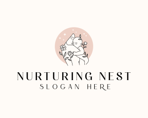 Childcare Maternal Infant logo design