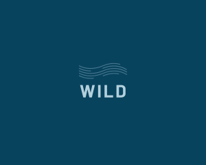 Pool - Water Aqua Wave logo design