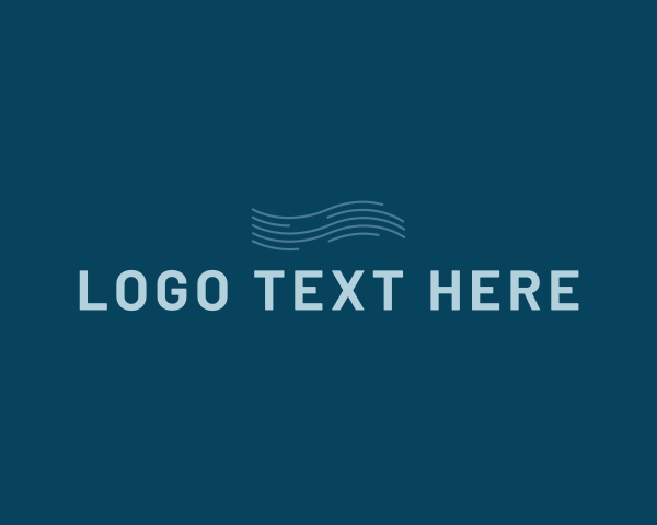 Ocean - Water Aqua Wave logo design