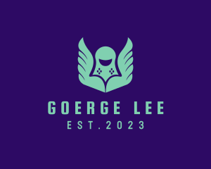 Eagle - Winged Robot Gaming logo design