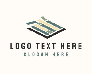 Floorboard Floor Tile Logo