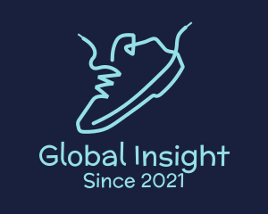 Sports Gear - Minimalist Sneaker Laces logo design