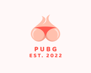 Sexy - Garlic Bikini Butt logo design