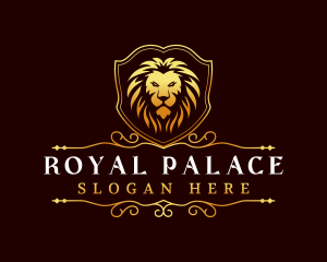 Premium Lion Hotel logo design