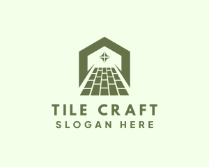 House Floor TIling logo design