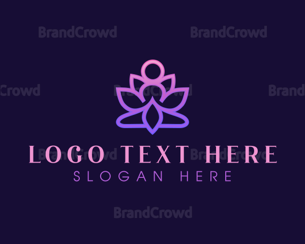 Lotus Yoga Relaxation Logo