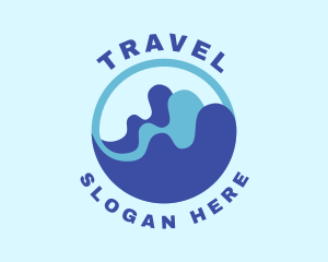 Sea Water Wave Logo