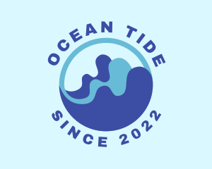 Tide - Sea Water Wave logo design