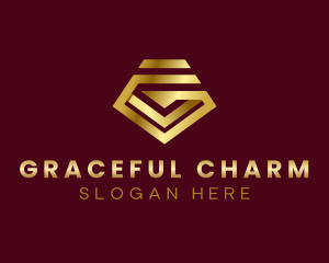 Luxury Shield Business Letter G logo design