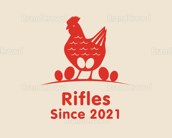 Poultry Chicken Egg Logo