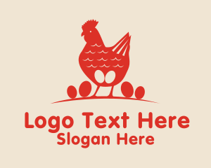 Poultry Chicken Egg  Logo