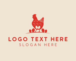 Poultry Farm - Poultry Chicken Egg logo design