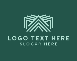 Geometric - Minimalist Company Outline logo design