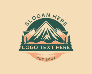 Outdoor - Summit Trekking Adventure logo design