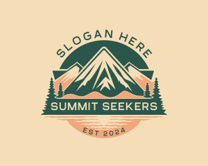 Summit Trekking Adventure logo design