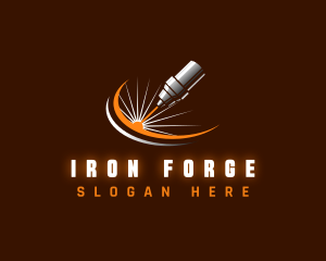 Laser Engraving Mechanic logo design