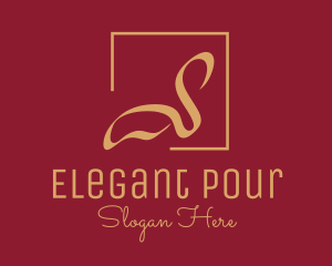 Elegant Swan Hotel  logo design