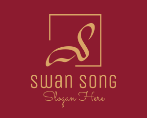 Elegant Swan Hotel  logo design