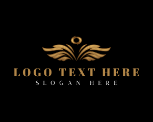 Good - Holy Halo Wings logo design