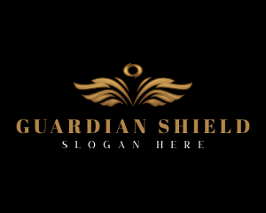Guardian - Holy Halo Wings logo design