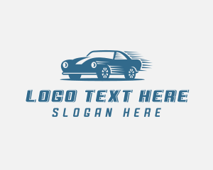Racing - Fast Car Automobile logo design