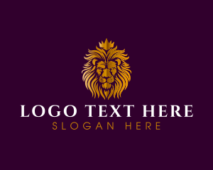 Investment - Lion King Crown logo design