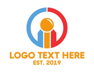 Employee - Colorful Circle Symbol logo design