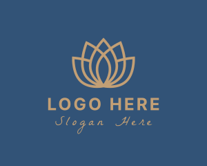 Lotus - Elegant Lotus Flower logo design